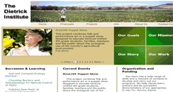 Desktop Screenshot of dietrick.org
